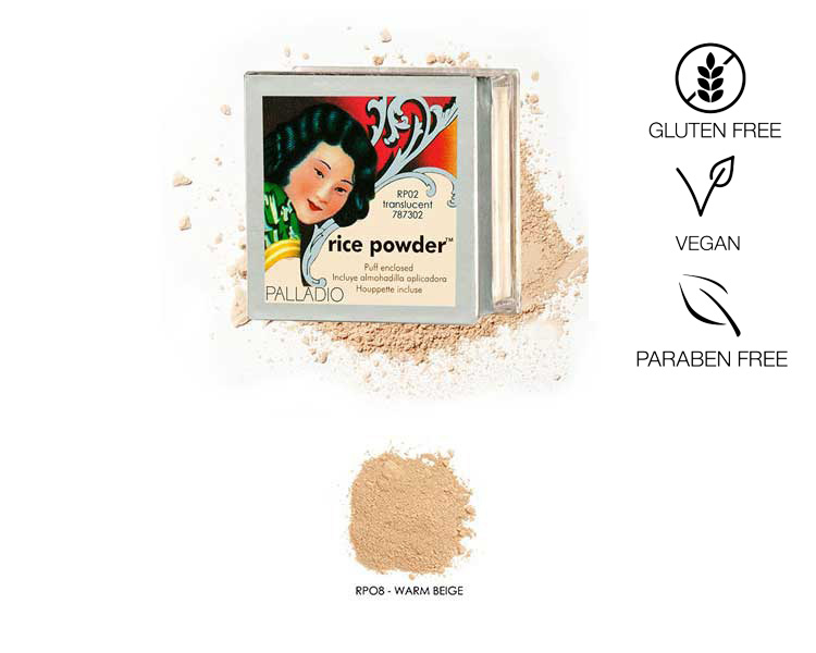 Palladio Rice Powder Warm Beige